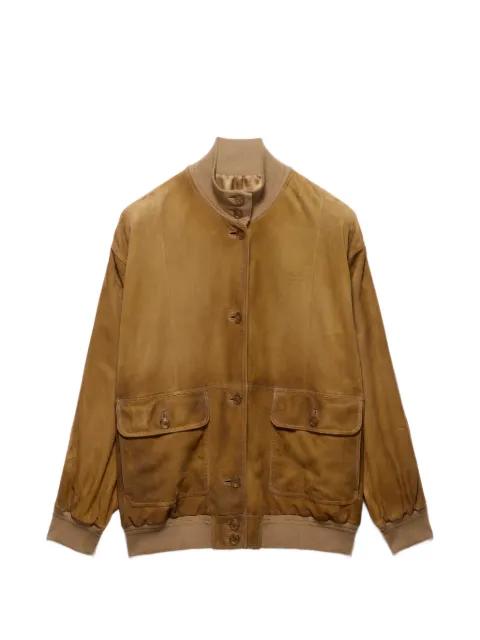 suede jacket by PRADA