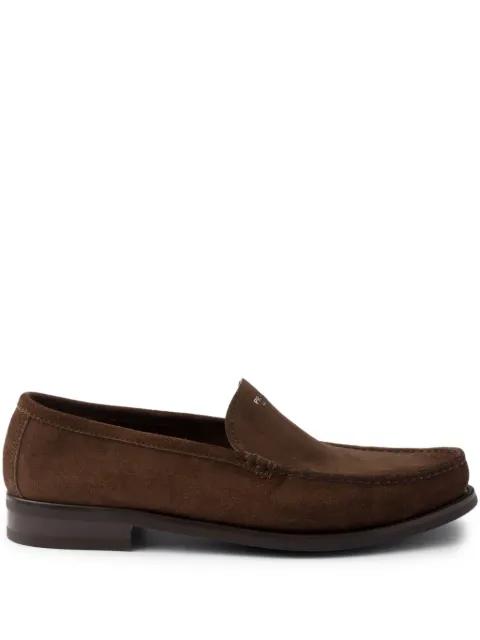 suede loafers by PRADA