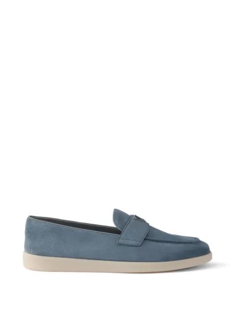 suede loafers by PRADA