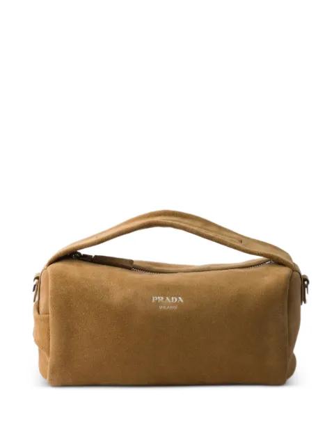 suede shoulder bag by PRADA