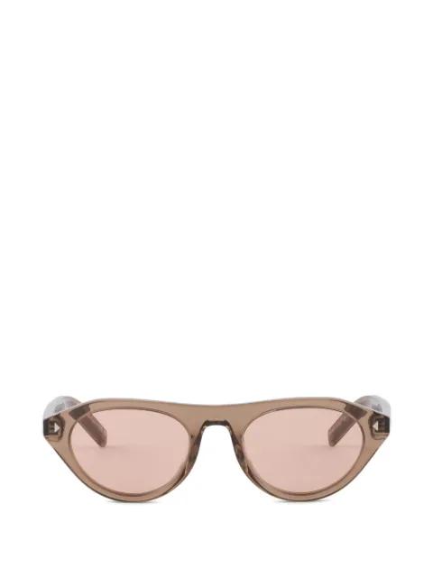 sunglasses with iconic metal plaque by PRADA