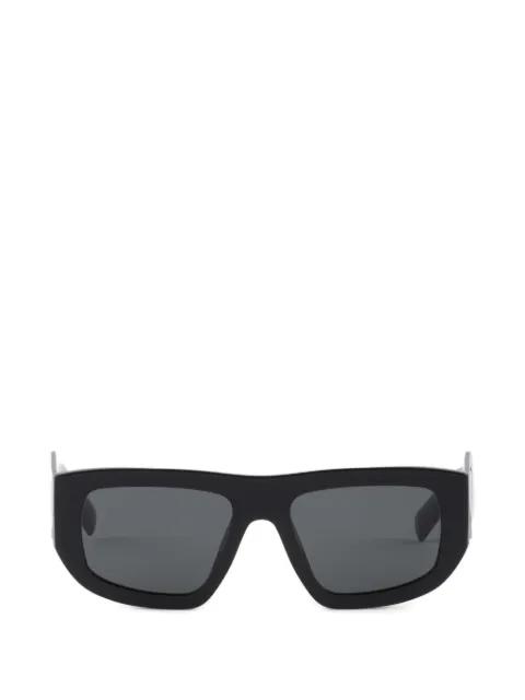sunglasses with triangle logo by PRADA