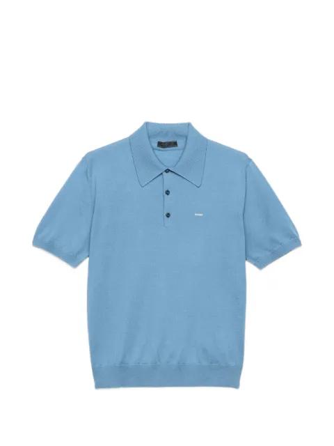 superfine wool polo shirt by PRADA