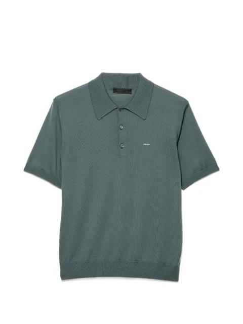 superfine wool polo shirt by PRADA