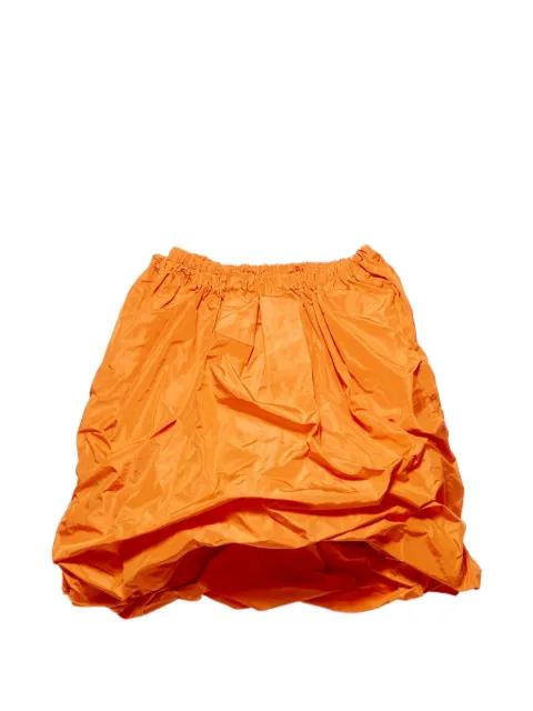 technical taffeta skirt by PRADA