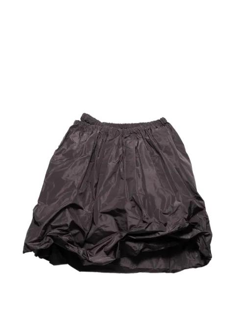 technical taffeta skirt by PRADA