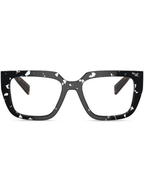 tortoiseshell cat-eye frame glasses by PRADA