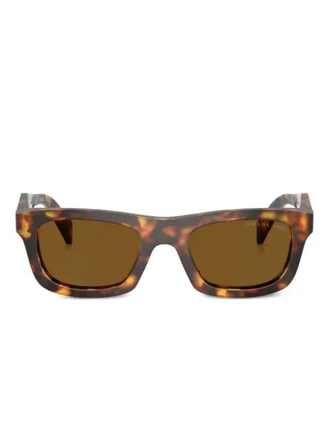 tortoiseshell square sunglasses by PRADA