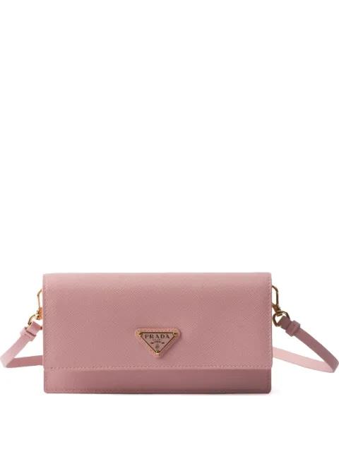 triangle-logo mini-bag by PRADA