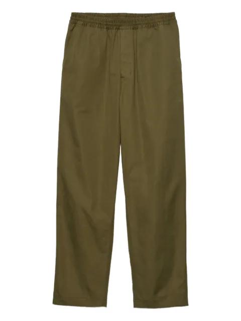 triangle-logo patch-pocket trousers by PRADA