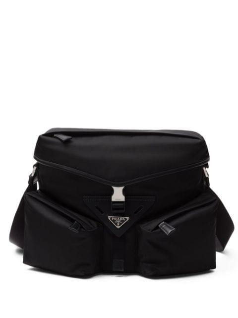 triangle-logo shoulder bag by PRADA