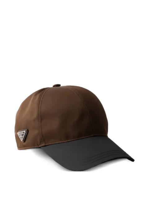 two-tone baseball cap by PRADA