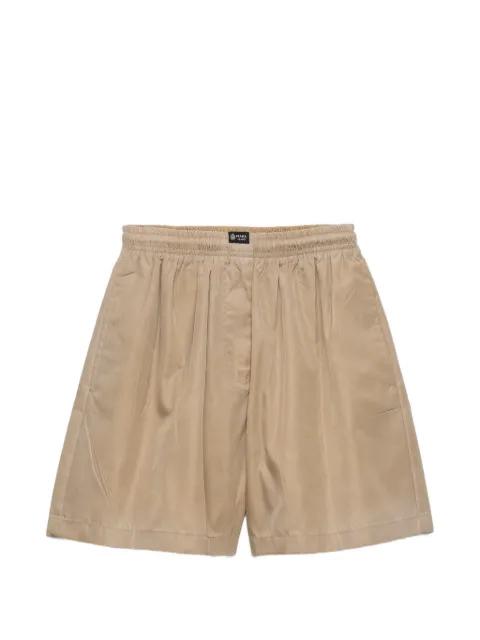 washed Re-Nylon shorts by PRADA