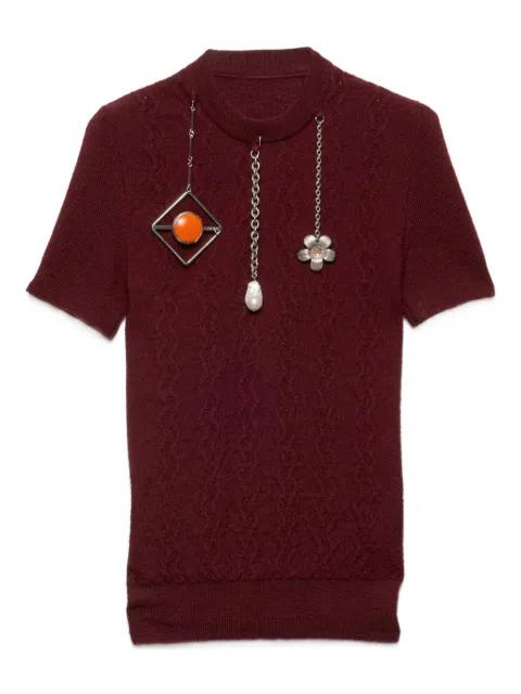 wool T-shirt by PRADA