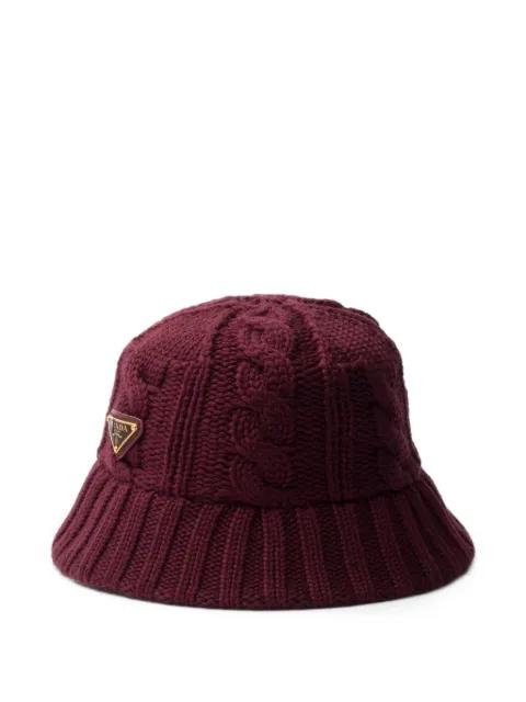 wool bucket hat by PRADA