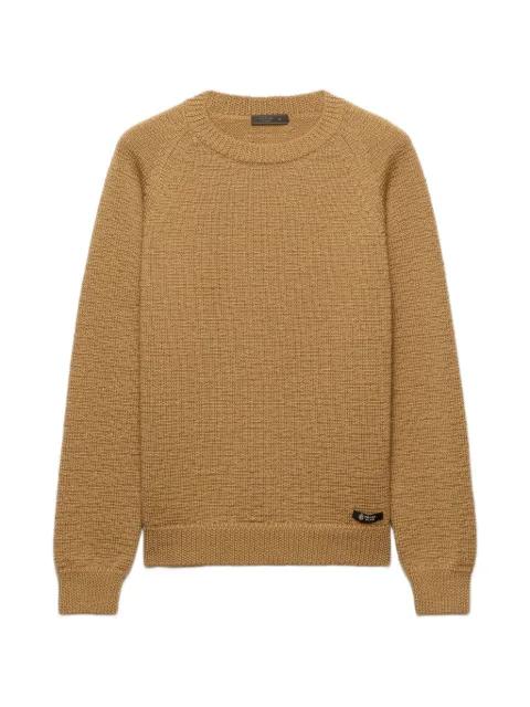 wool crew-neck sweater by PRADA