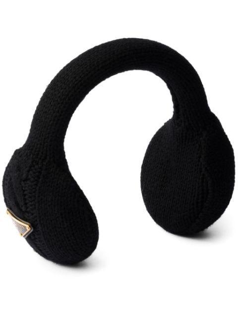 wool earmuffs by PRADA