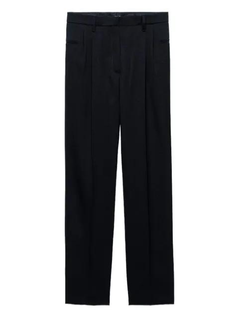 zipper-fly wool trousers by PRADA