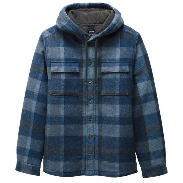 Asgard Hooded Flannel Shirt Jacket by PRANA