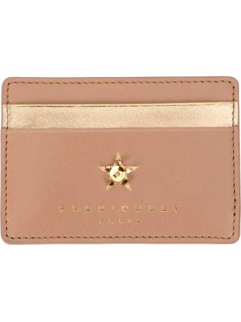 star embellished cardholder by PRECIOUSLY