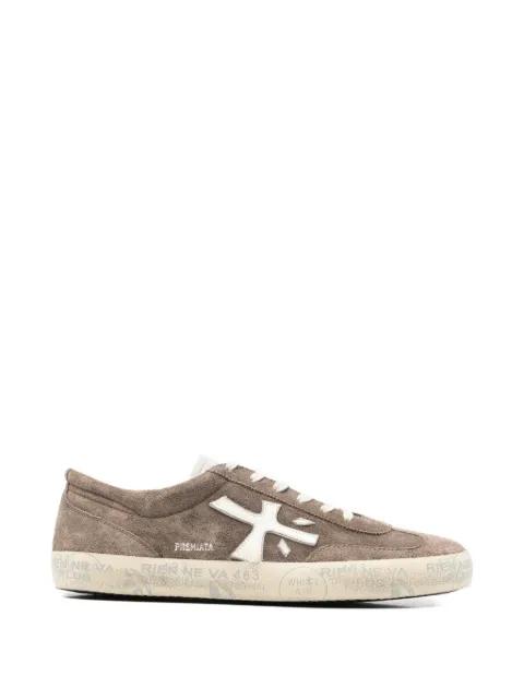 David logo-patch sneakers by PREMIATA