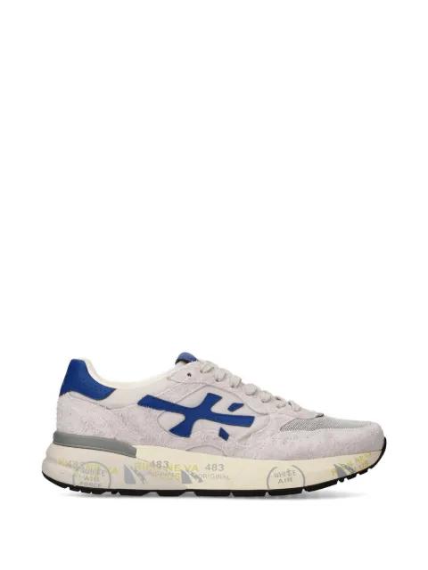 Mick 0.1 suede-appliqué sneakers by PREMIATA