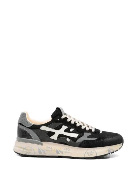 Mick panelled logo-patch sneakers by PREMIATA