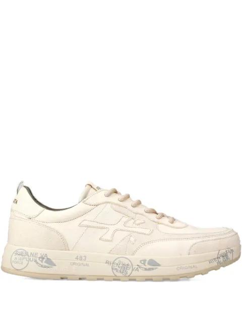 Nous 7733 logo-stamped leather sneakers by PREMIATA