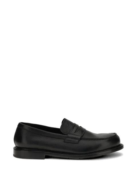 grainy-leather penny loafers by PREMIATA