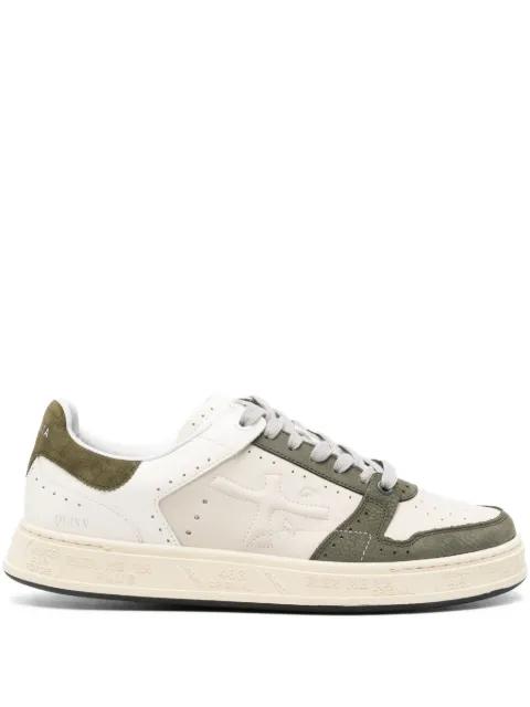 leather panelled sneakers by PREMIATA