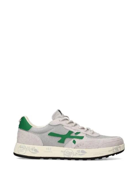 logo-patch panelled sneakers by PREMIATA