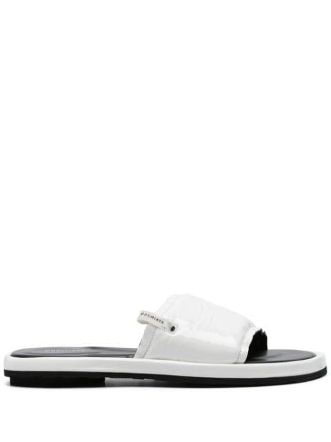 patent leather slides by PREMIATA