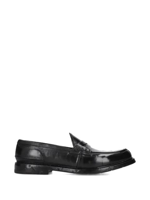 woven leather loafers by PREMIATA