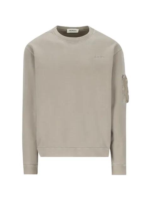 zip-pocket sweatshirt by PREMIATA