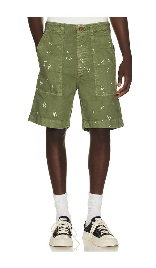 President's Bermuda Fatigue Dust Shorts in Green by PRESIDENTS