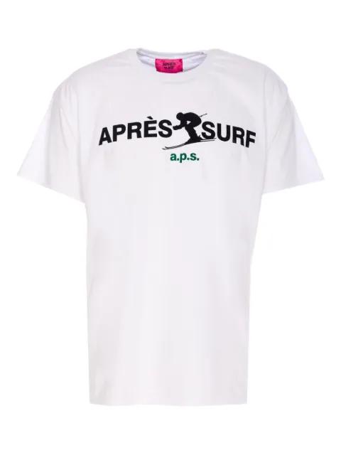logo-print T-shirt by PRET A SURF
