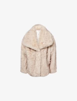 Agatha Relaxed -Fit Faux-Fur Coat by PRETTY LAVISH