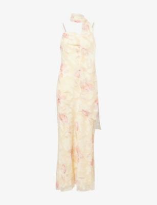 Eden Scarf Woven Maxi Dress by PRETTY LAVISH