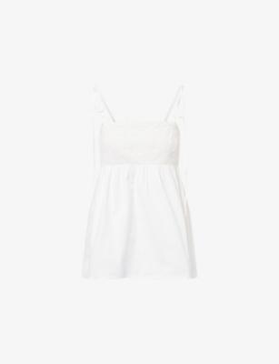 Rae Crochet Cotton Cami Top by PRETTY LAVISH