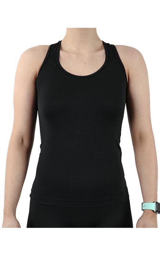 Active-Wear Vest - Black by PRETTY POLLY