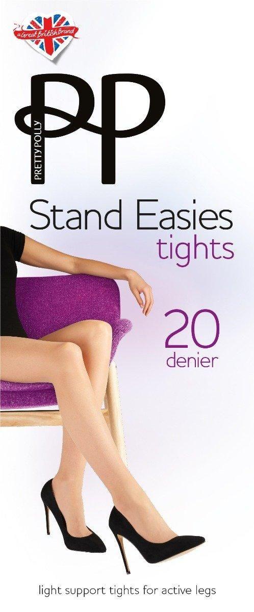 Classic 20 Denier Stand Easies Support Tights - Light Tan by PRETTY POLLY Classic 20 Denier Stand Easies Support Tights - Light Tan by PRETTY POLLY