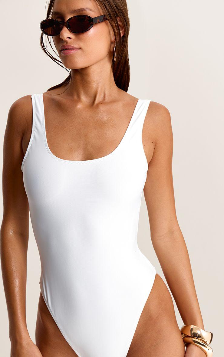 Basic Scooped Swimsuit. by PRETTYLITTLETHING