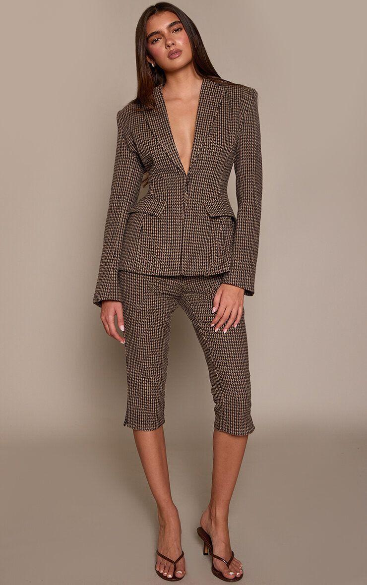 Dogtooth Tailored Capri by PRETTYLITTLETHING