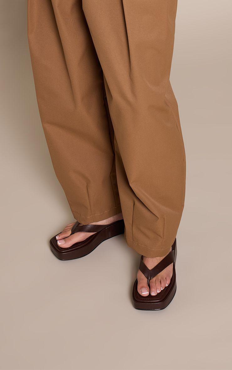 Flatform Toe Thong Flatform Sandal by PRETTYLITTLETHING