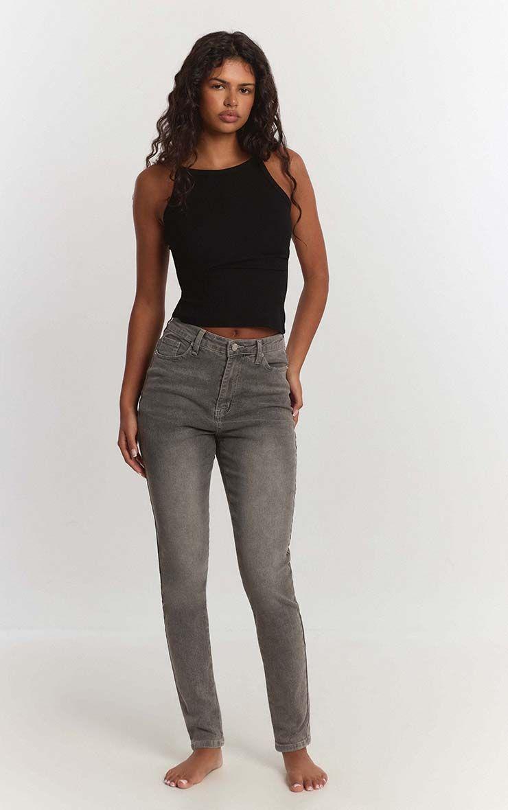 High Waist 5 Pocket Skinny Jean by PRETTYLITTLETHING
