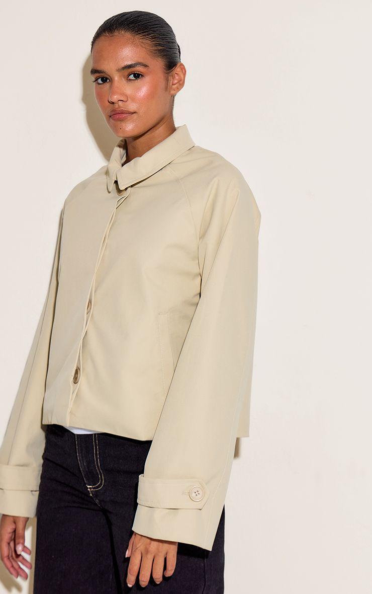 Long Sleeve Trench Style Jacket by PRETTYLITTLETHING