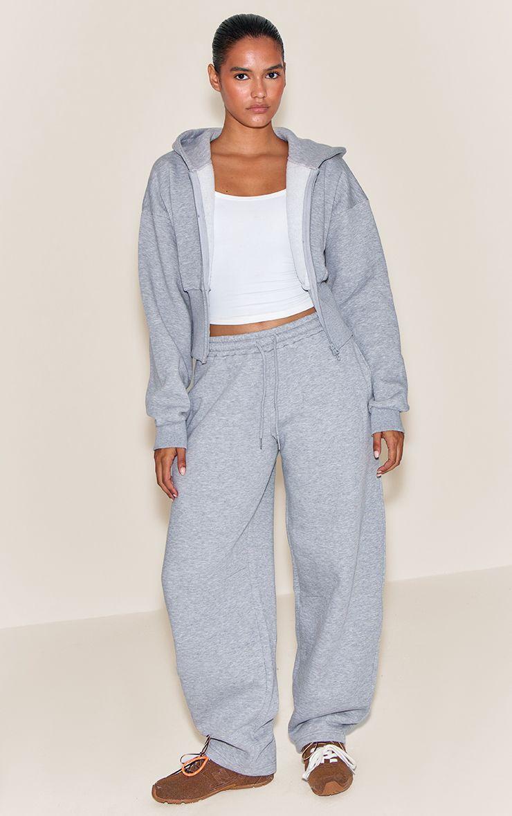 Marl Barrel Leg Joggers by PRETTYLITTLETHING