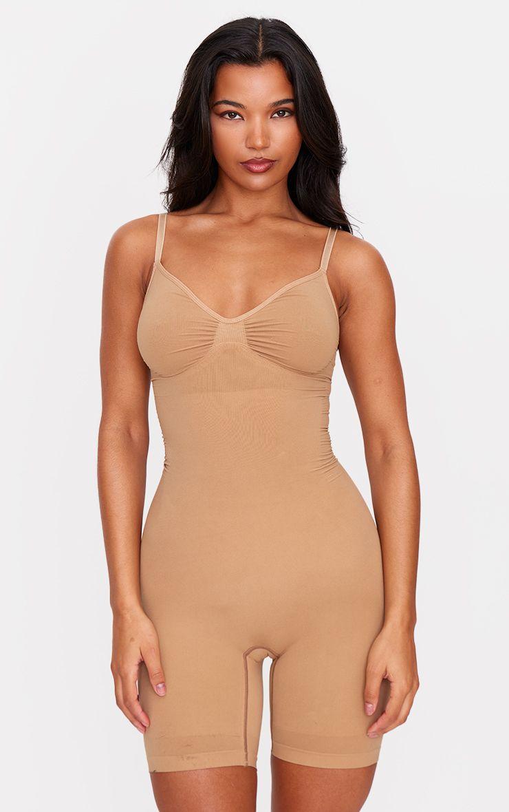 Mid Thigh Shapewear Bodysuit by PRETTYLITTLETHING