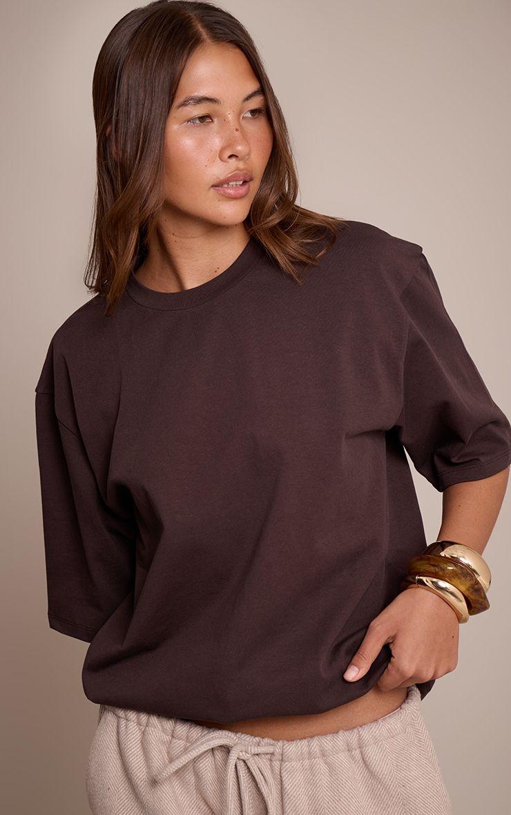 Oversized Boxy T Shirt by PRETTYLITTLETHING