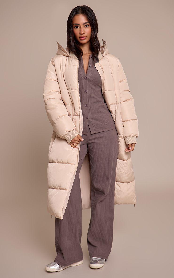 Petite  Longline Puffer Coat by PRETTYLITTLETHING